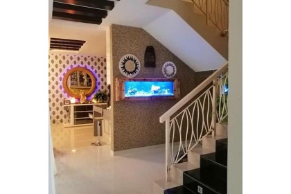 SEAZONE Wall Mounted Aquarium - Wooden