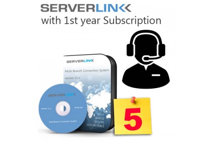SERVERLINK + Subcription (5 Users)